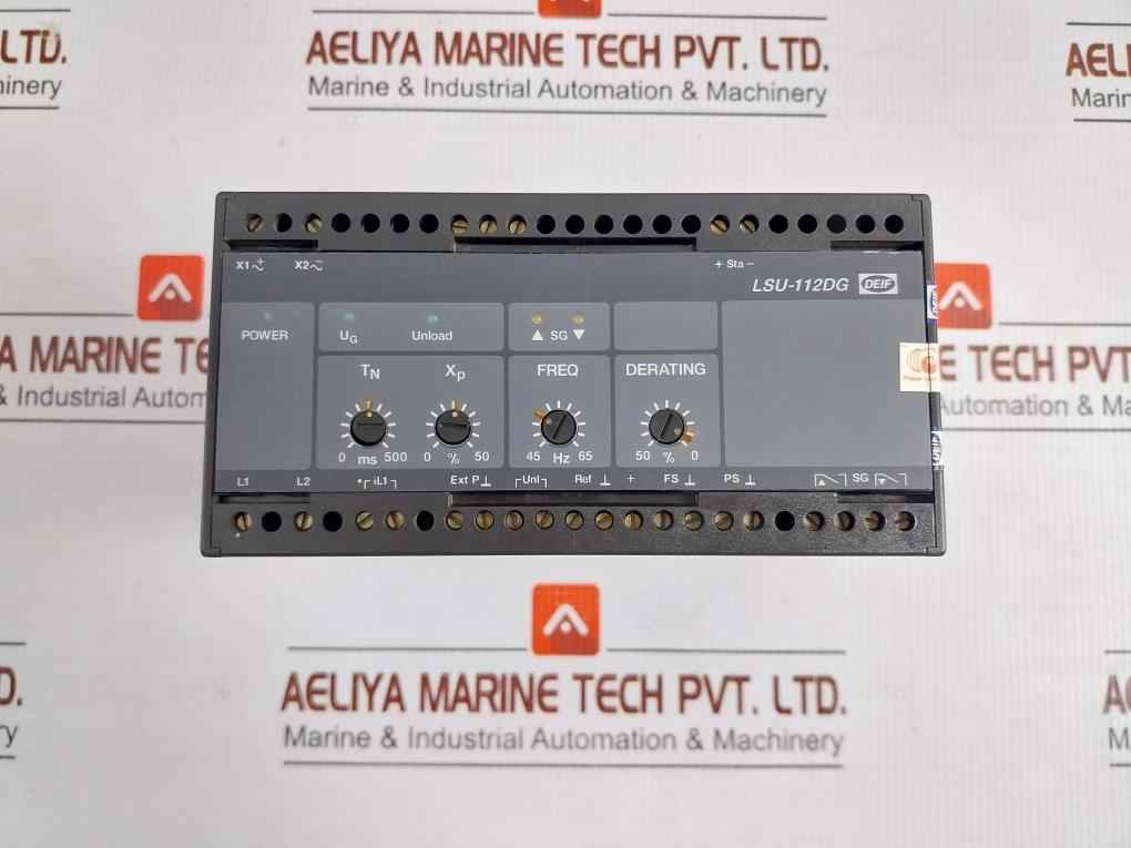 Lsu112Dg Load Sharing Paralleling And Operation Unit Deif