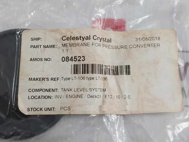 Lt-106 Diaphragm Cover Pressure Converter New Condition