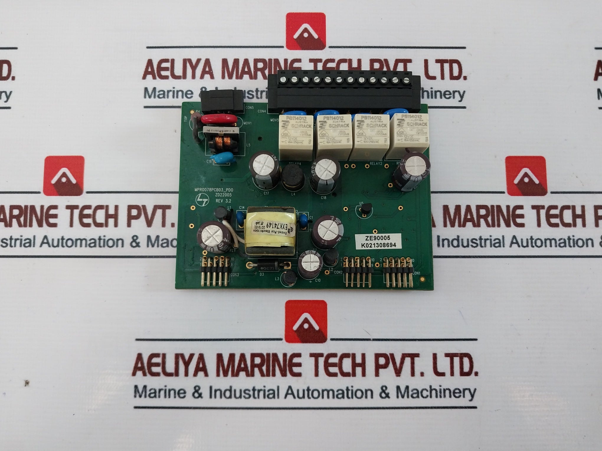 Lt Mpr0078pcb03_pd0 Printed Circuit Board Rev: 3.2, Zd22005