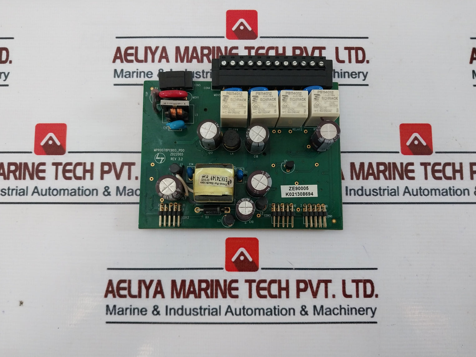 Lt Mpr0078pcb03_pd0 Printed Circuit Board Rev: 3.2, Zd22005