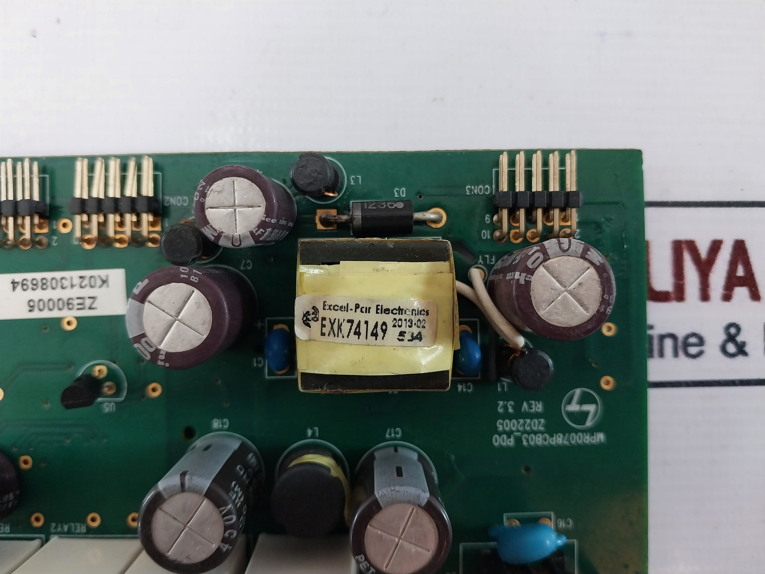 Lt Mpr0078pcb03_pd0 Printed Circuit Board Rev: 3.2, Zd22005