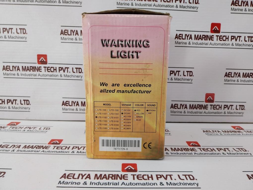 Lte-1102 Dc24V Circumrotate Warning Light