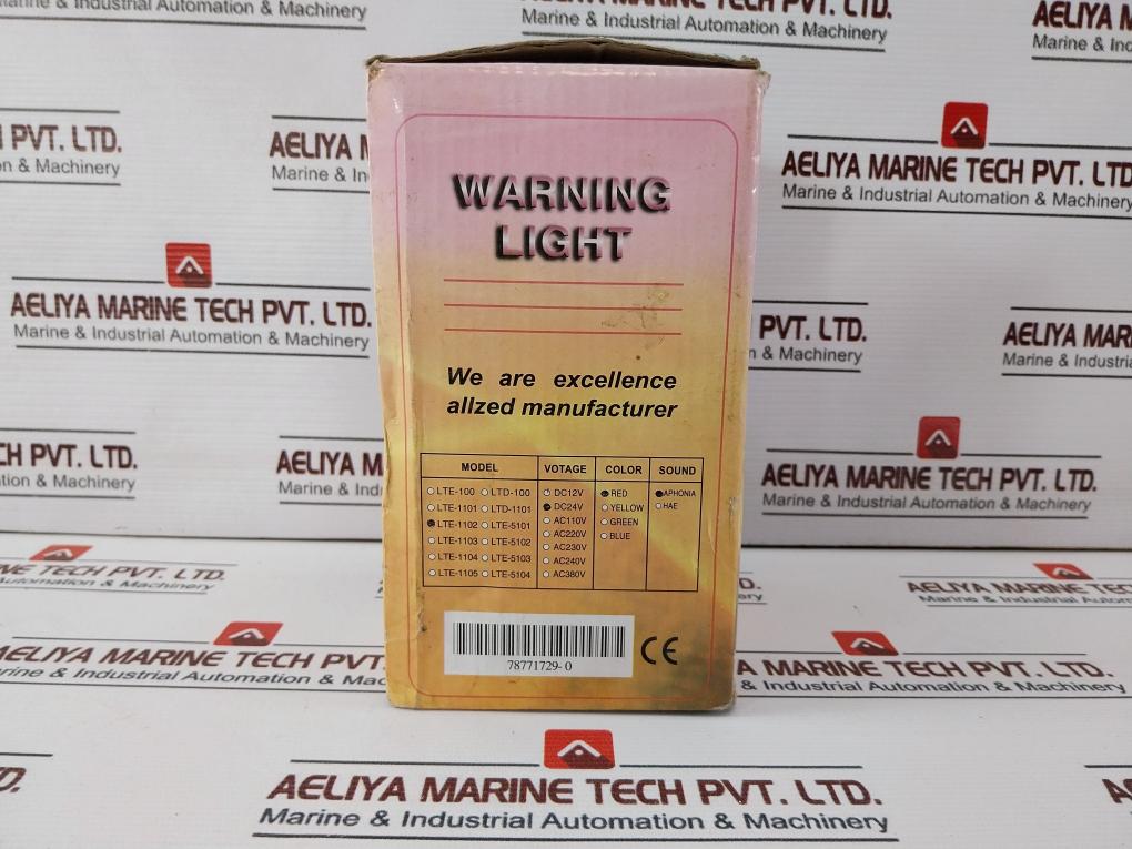 Lte-1102 Dc24v Circumrotate Warning Light