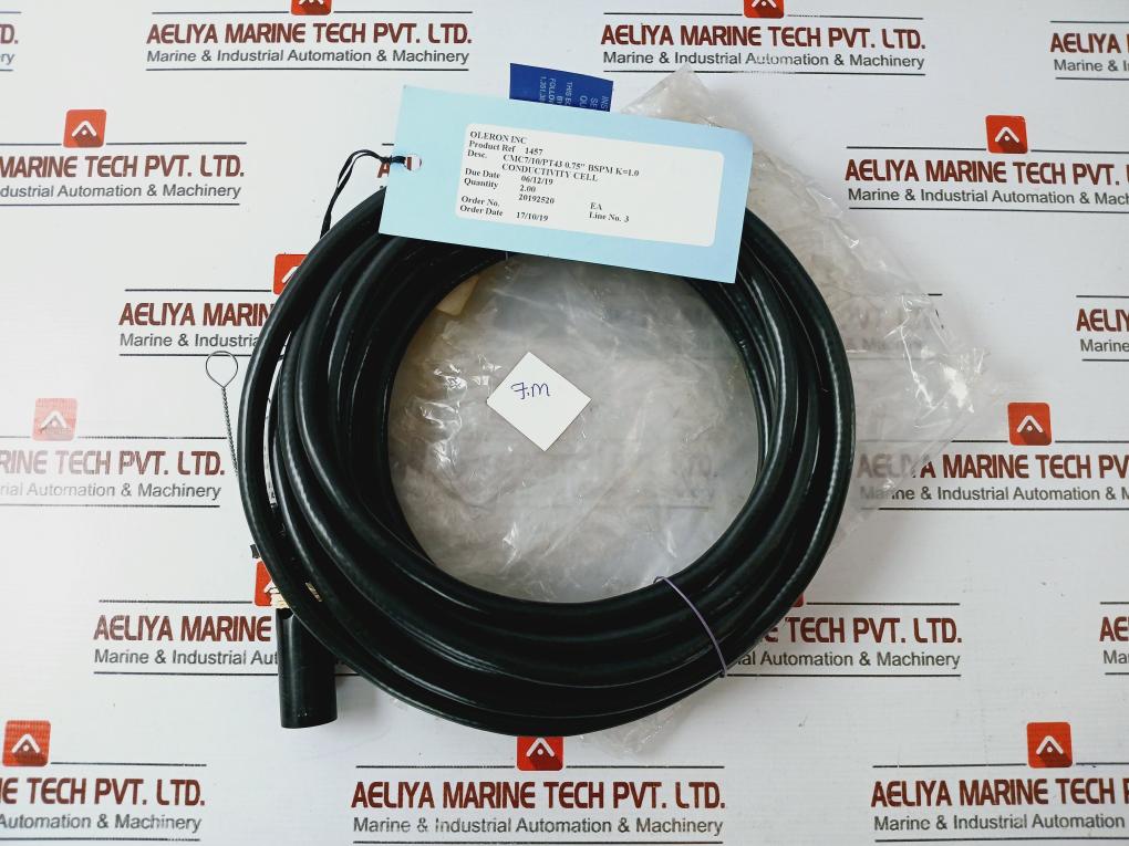 Lth Electronics Cmc7/10/pt43 Conductivity Cell, 7 M, 0.75” Bspm
