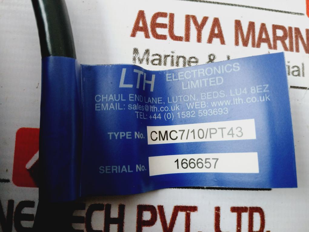 Lth Electronics Cmc7/10/pt43 Conductivity Cell, 7 M, 0.75” Bspm