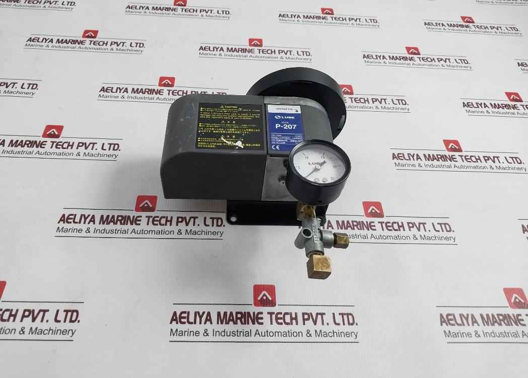 Lube P-207 Electric Lubrication Pump 24V Dc 8Mpa 7Ml/Min Nks Unit