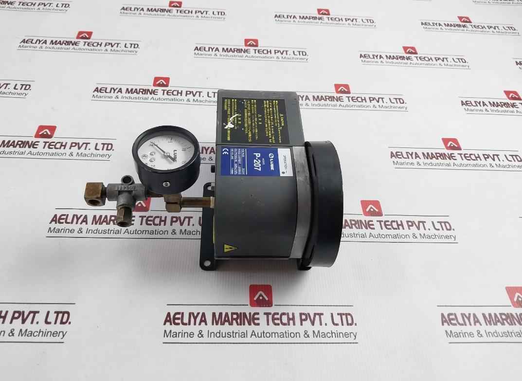 Lube P-207 Electric Lubrication Pump 24V Dc 8Mpa 7Ml/Min Nks Unit
