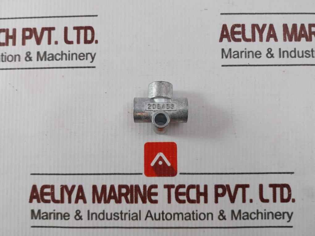 Lube Usa 206453 Three-way Oil Line Connector