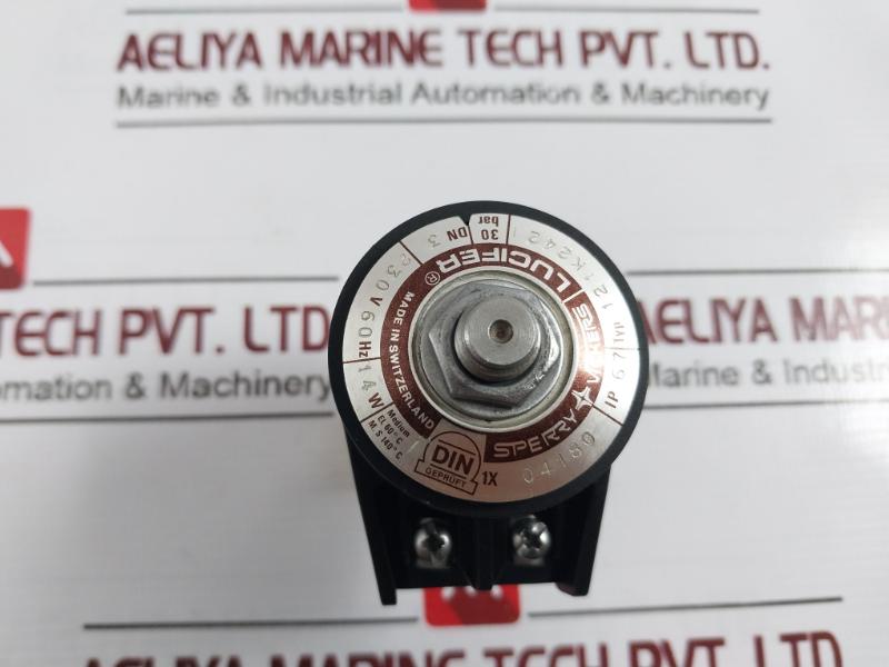 Lucifer 121K2421 Solenoid Valve 30 Bar 230V 60Hz 14W Ip67