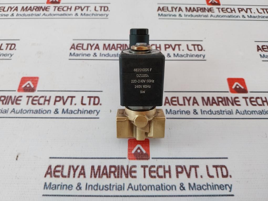 Lucifer 121k02 Solenoid Valve With 483510s6 F Coil 220-240v 50hz