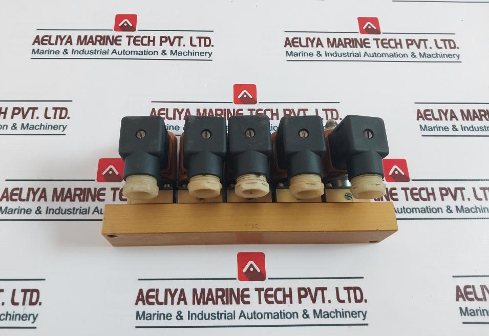 Lucifer E131F26 Solenoid Controlled Valve Manifold 220V