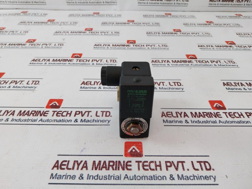 Lucifer/murr Elektronik E121k0402 C13a Solenoid Valve W/ Coil 483510s6 F 220-24v