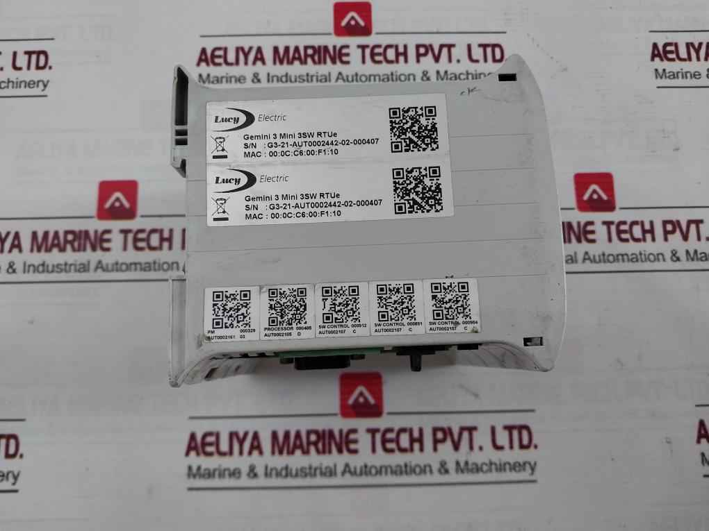 Lucy Electric Gemini 3 Mini 3Sw Rtue Remote Terminal Unit 18-60 Vdc