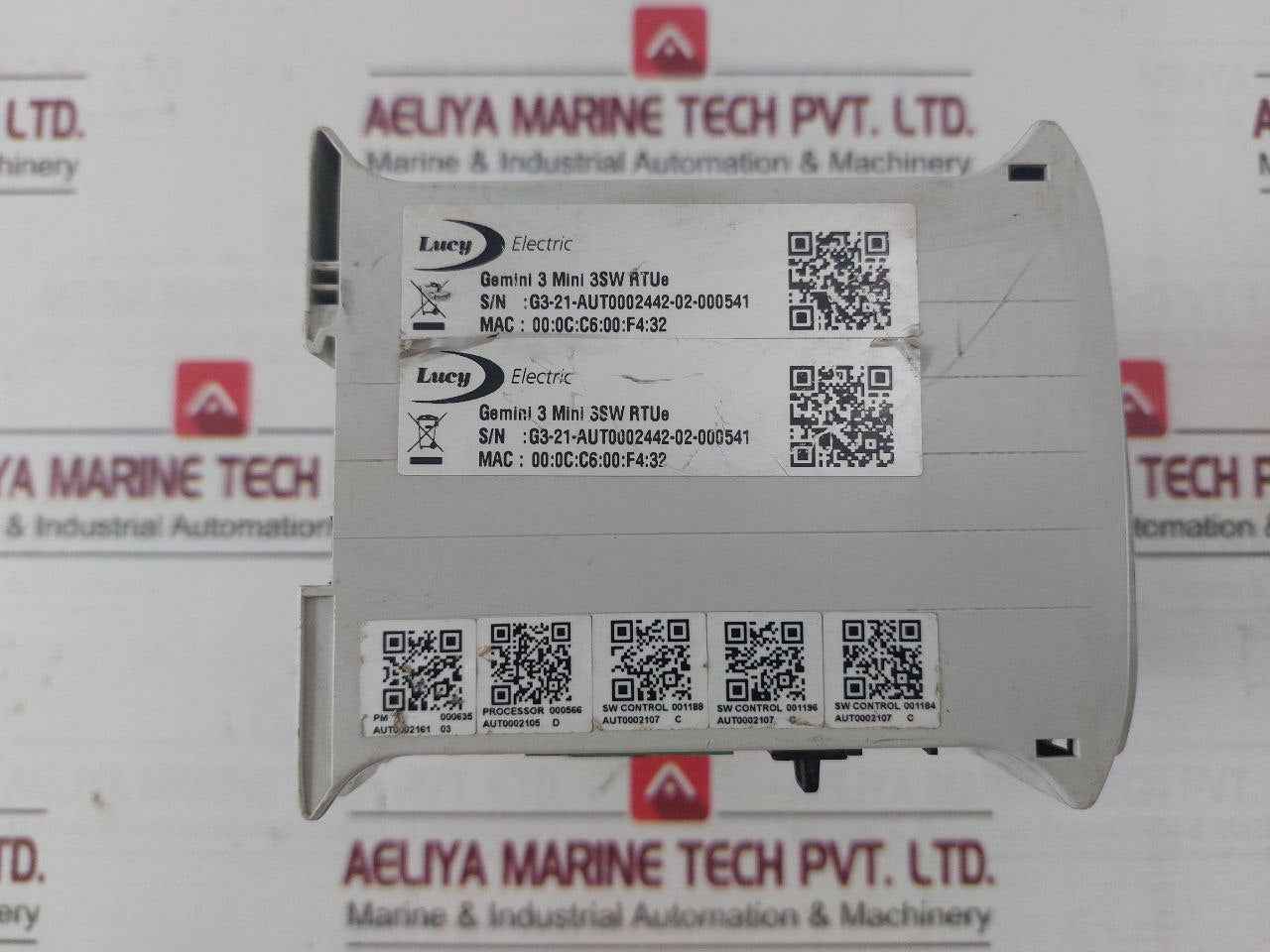 Lucy Electric Gemini 3 Mini 3Sw Rtue Remote Terminal Unit 18-60 Vdc Rs232-b