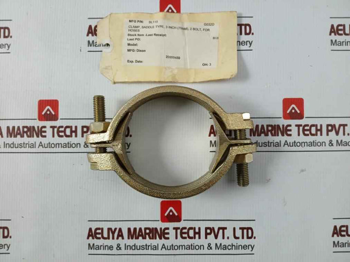 Ludecke Sl115 Hose Clamp 75Mm Range 3 Inch