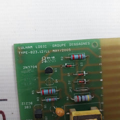 Lulham Logic 823.12/Ll Groupe Desgagnes Pcb Card