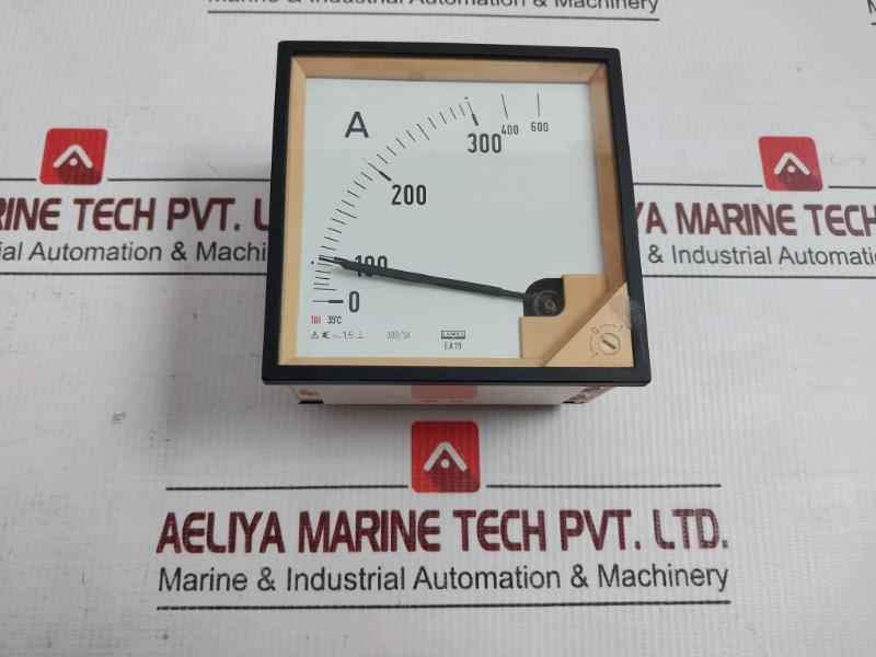 Lumel Analog Ammeter Ea19 0-600A