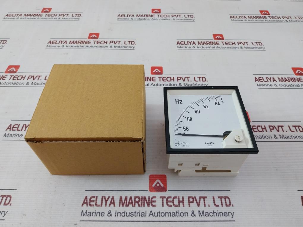Lumel Ca39 Frequency Meter 440V 0-65 Hz