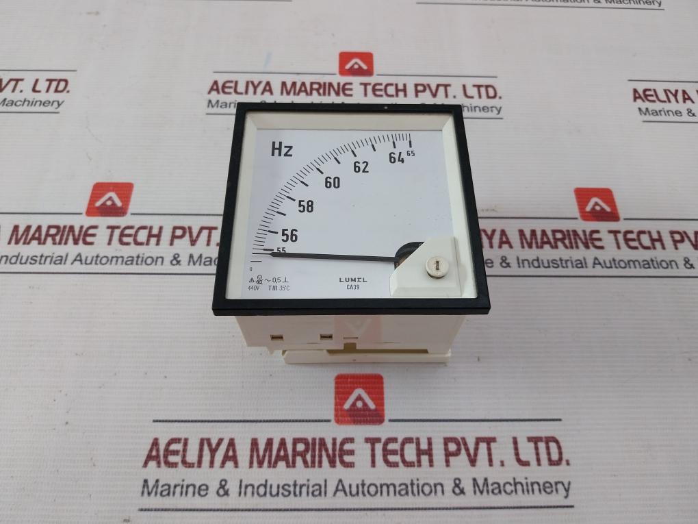 Lumel Ca39 Frequency Meter 440V 0-65 Hz