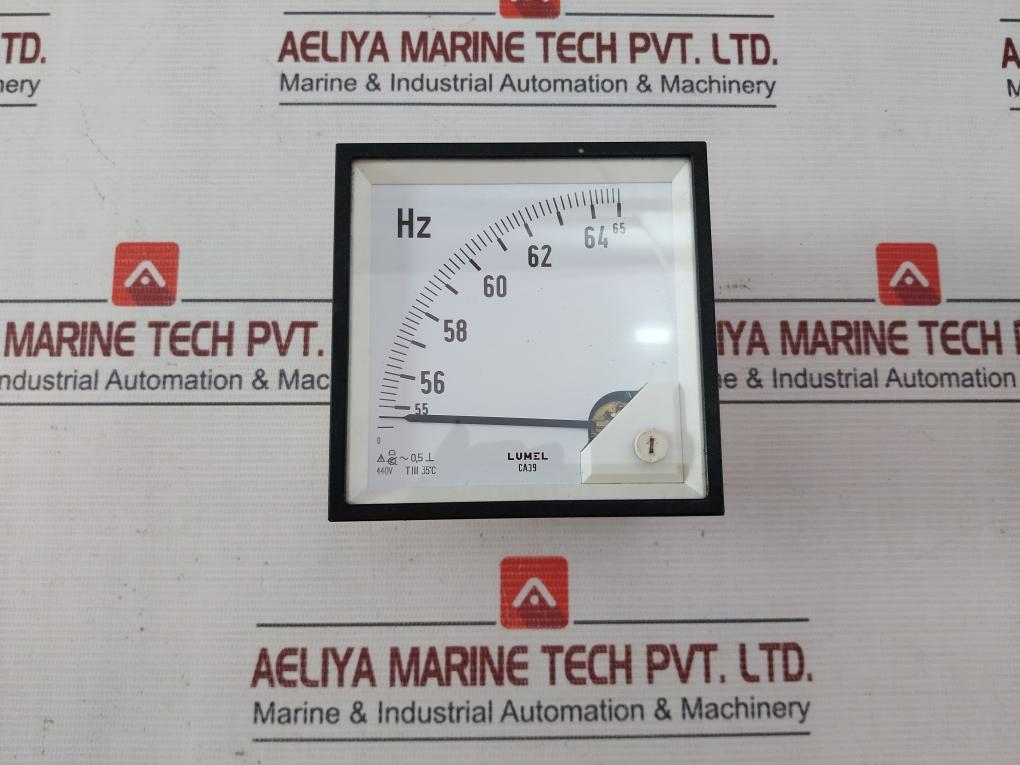 Lumel Ca39 Frequency Meter 440V 0-65 Hz