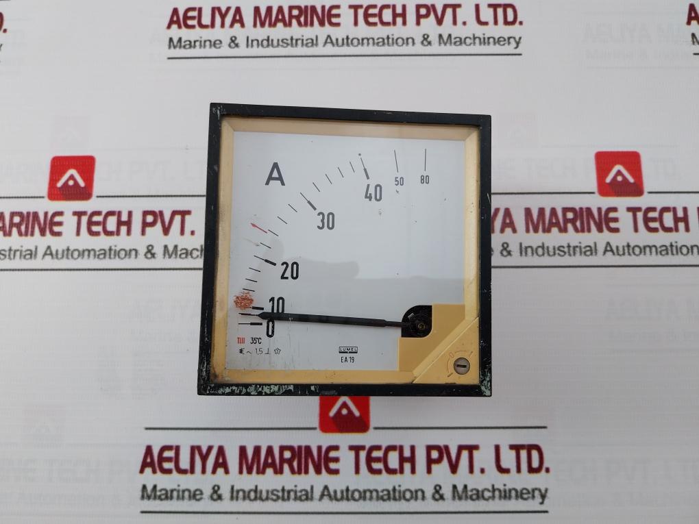 Lumel Ea 19 Analog Ammeter 40/80A