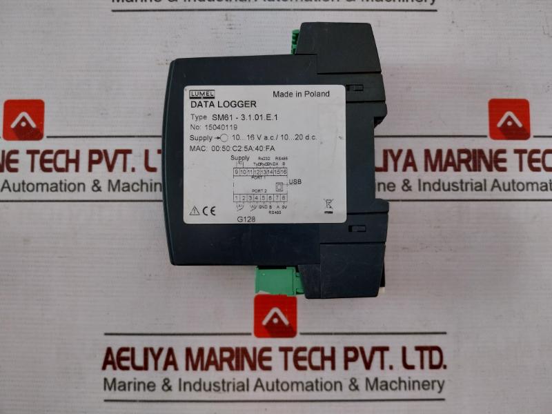 Lumel Sm61 - 3.1.01.E.1 Data Logger 10-16V Ac/10-20V Dc Ethernet Rs-485