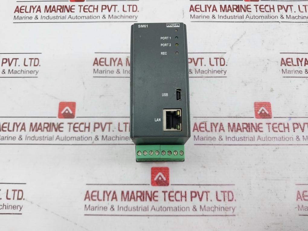 Lumel Sm61 - 3.1.01.E.1 Data Logger A050N614 15030081 C17D5T 10-16V Ac/10-20V Dc