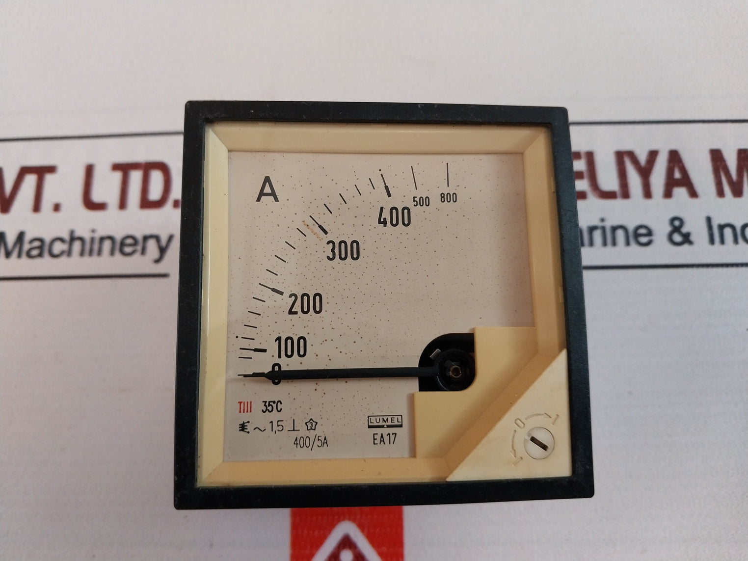 Lumel Ea17 Analog Amp Meter 0-400/800A