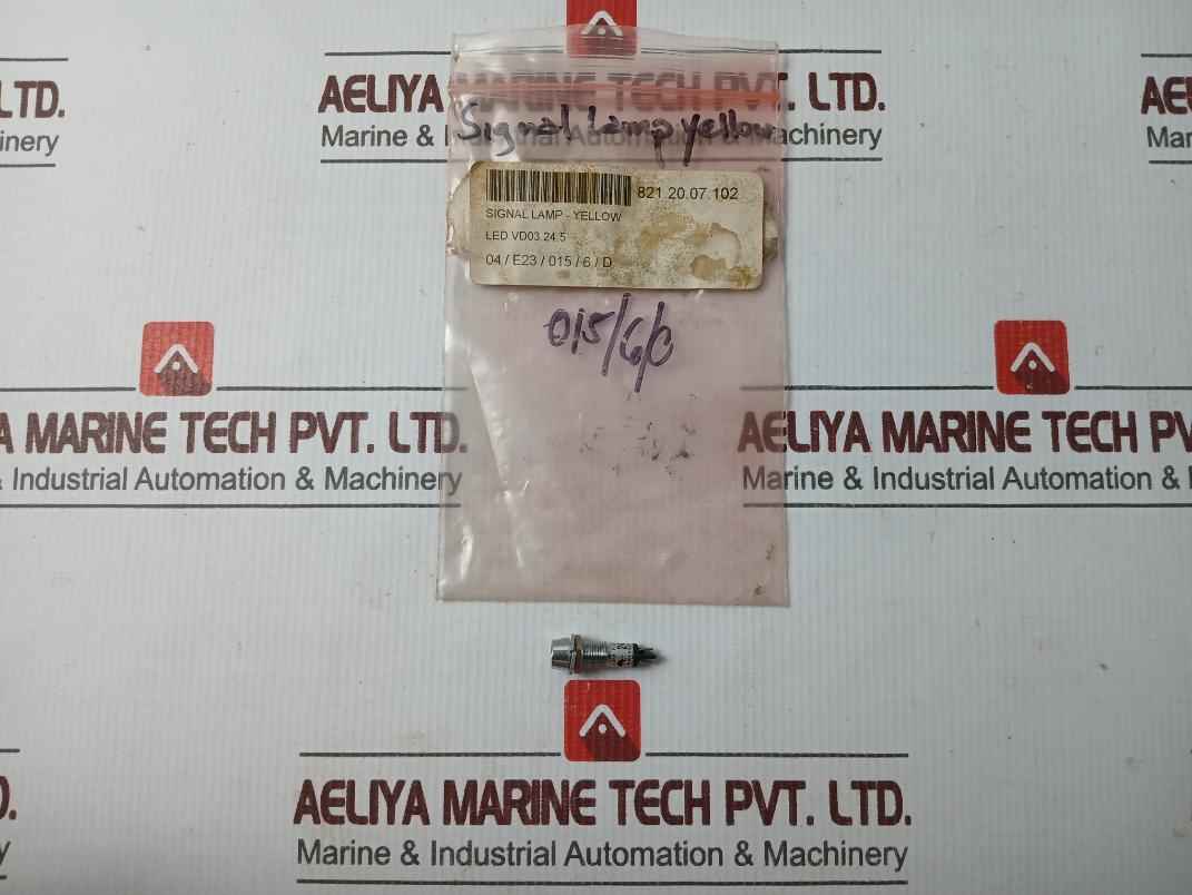 Luna Pilot Led Signal Lamp-yellow Light 24V Vd03.24.5