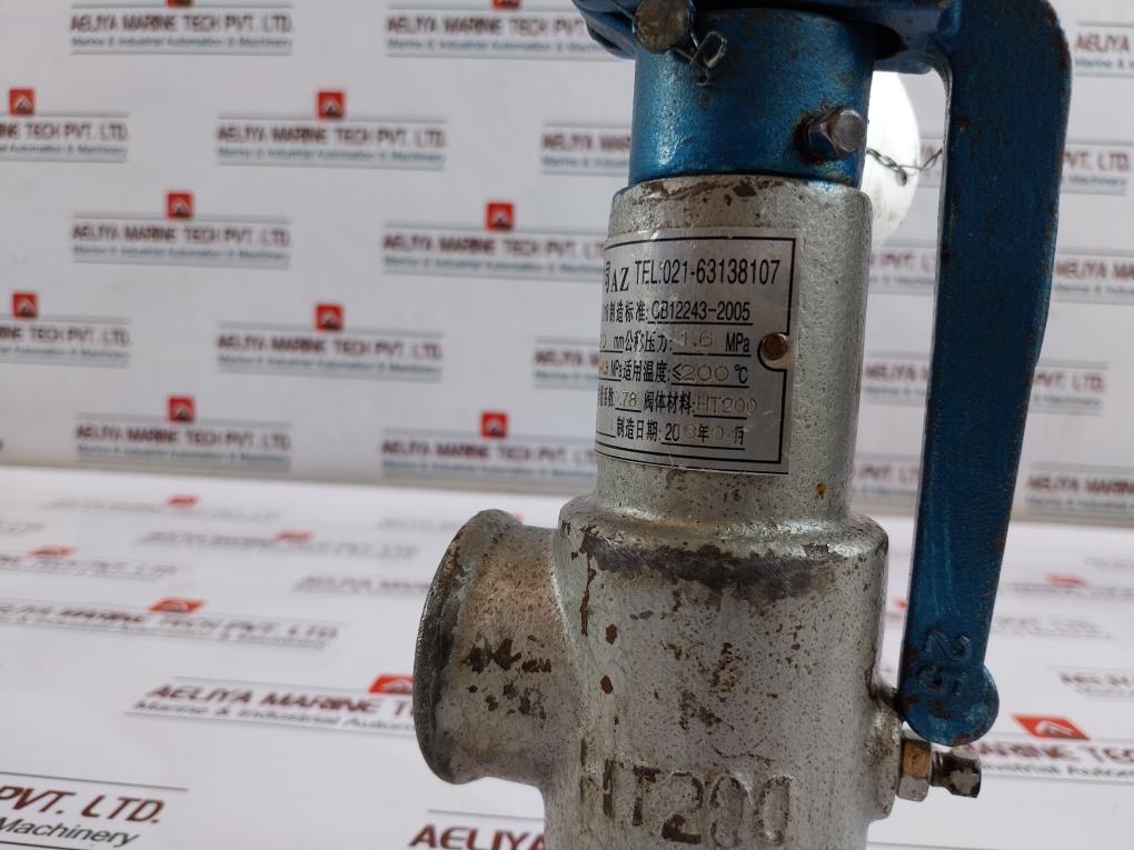 Luofu Valve A28H-16C Safety Valve Dn20 145 Psi