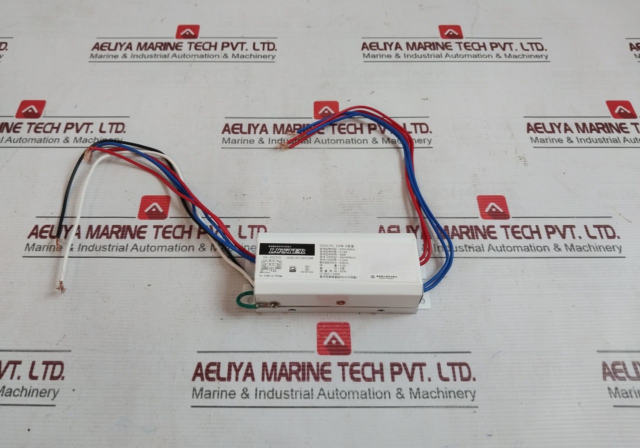 Luster Da-20D22S Electronic Ballast 220V 38W 0.18A 20W Lamp