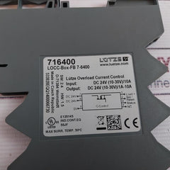 Lutze 716400 Locc-box-fb 7-6400 Electronic Load Monitoring