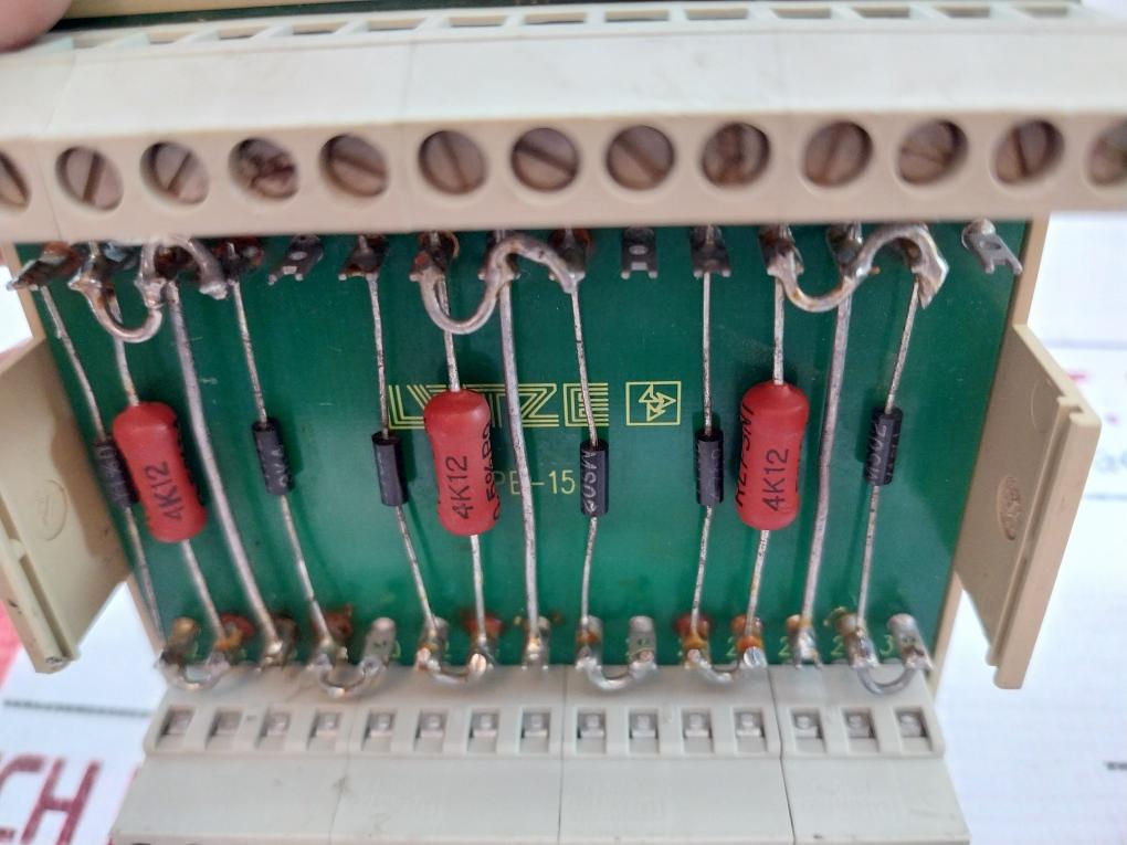 Lutze Mpe-15 Mounting Module With Soldering Terminal & Metal Film Resistor