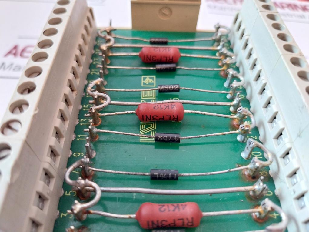 Lutze Mpe-15 Mounting Module With Soldering Terminal & Metal Film Resistor