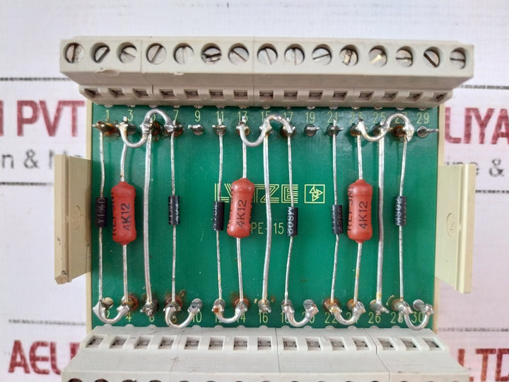 Lutze Mpe-15 Mounting Module With Soldering Terminal & Metal Film Resistor