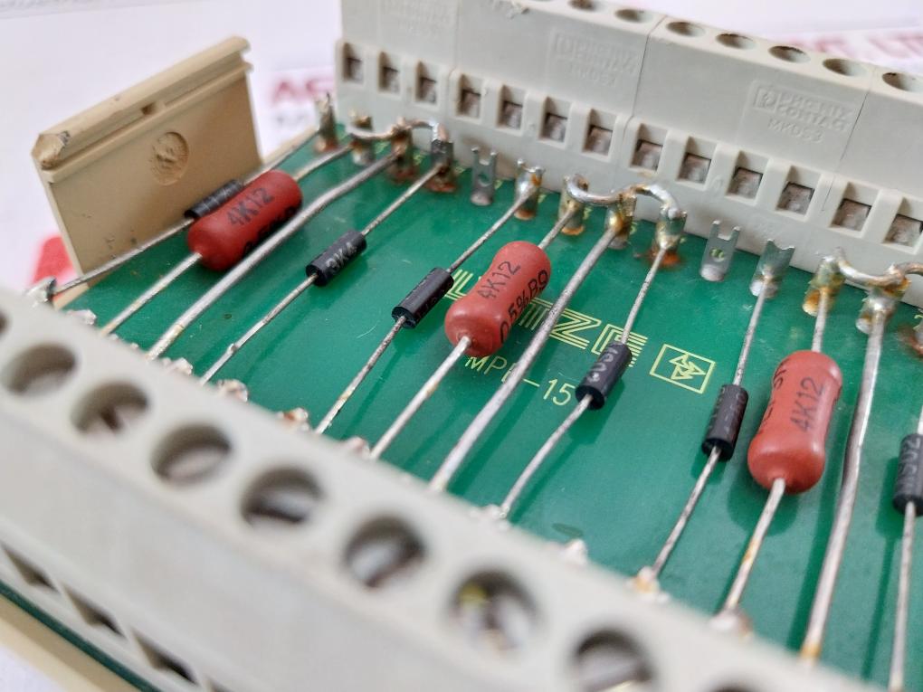 Lutze Mpe-15 Mounting Module With Soldering Terminal & Metal Film Resistor
