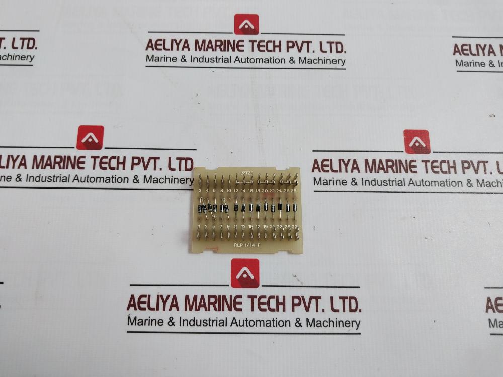 Lutze Rlp 1/14-f Printed Circuit Board Used