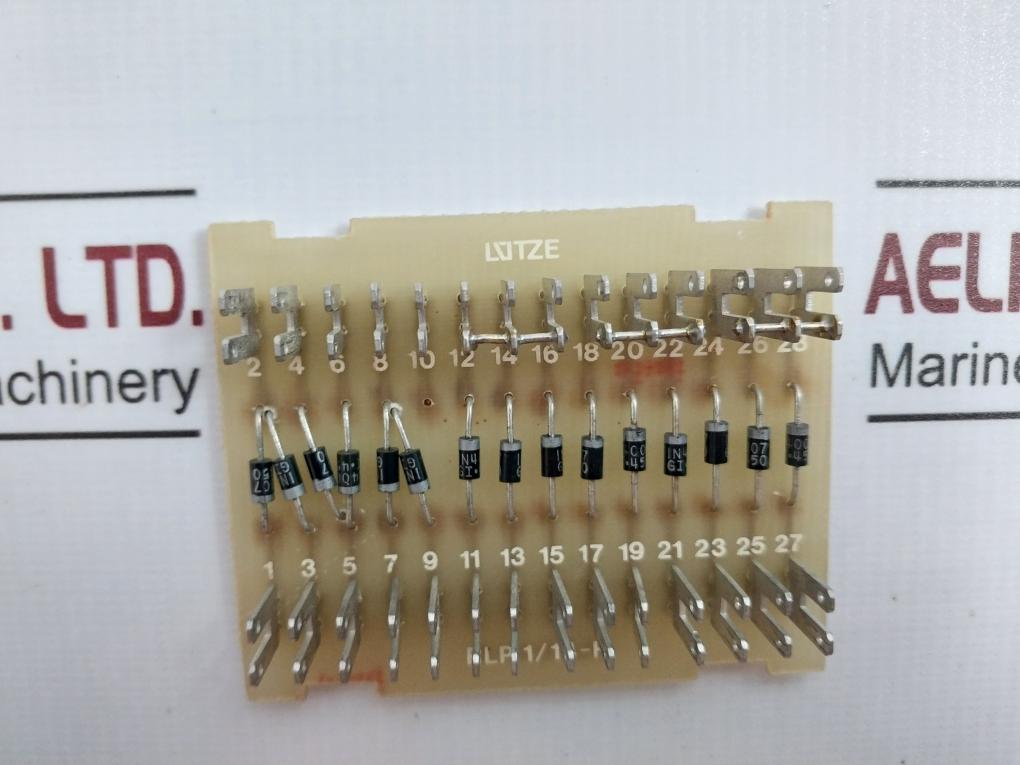 Lutze Rlp 1/14-f Printed Circuit Board Used
