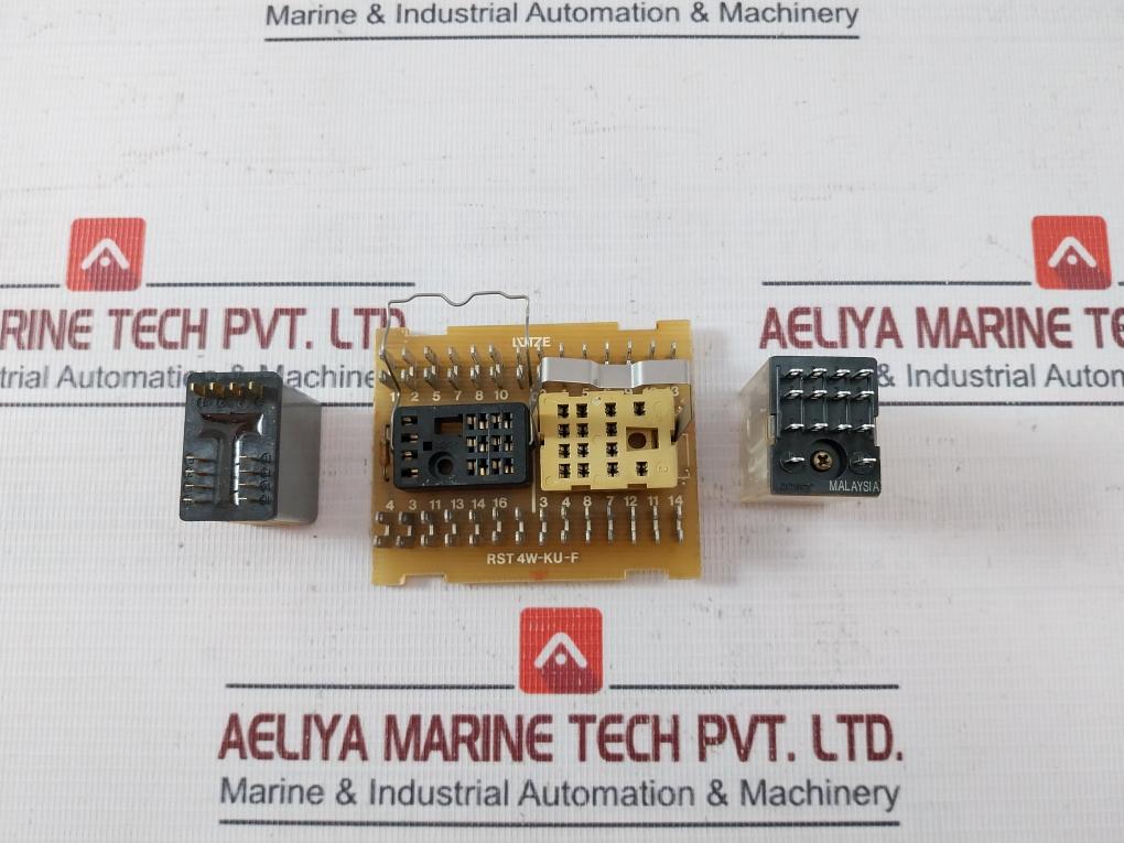 Lutze Rst 4W-ku-f My4 Relay Pcb Module 24Vdc 5A 240Vac