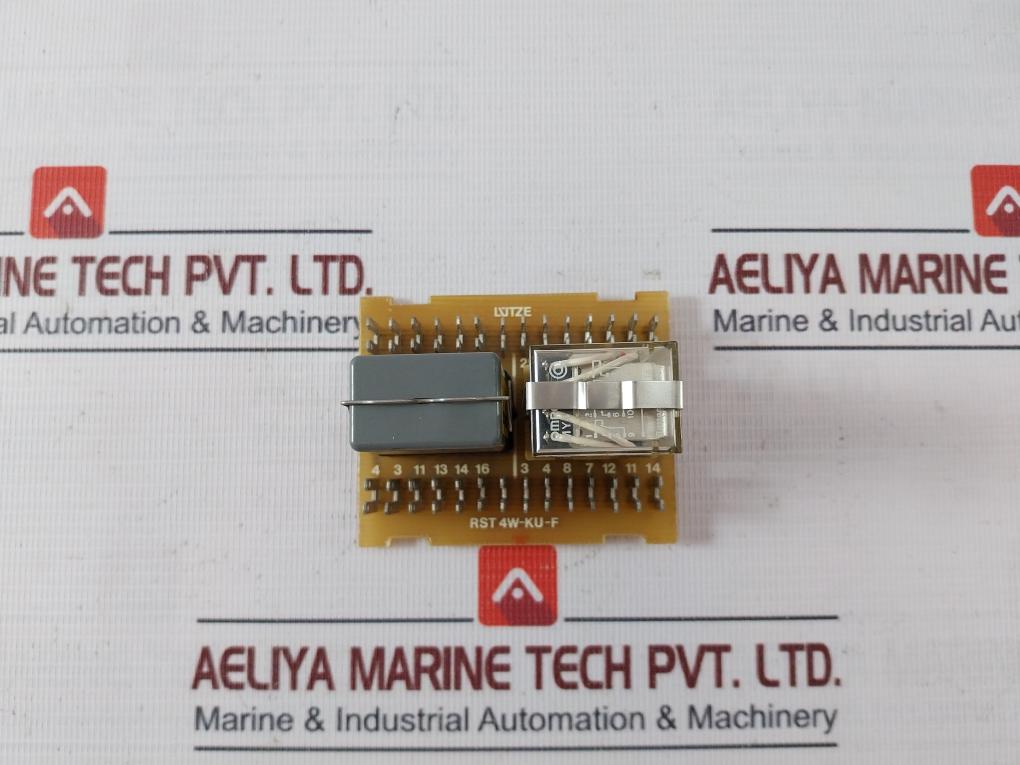 Lutze Rst 4W-ku-f My4 Relay Pcb Module 24Vdc 5A 240Vac