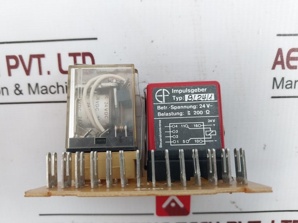 Lutze Rst 4W-ku-f Relay Pcb Module 24V 200Ω