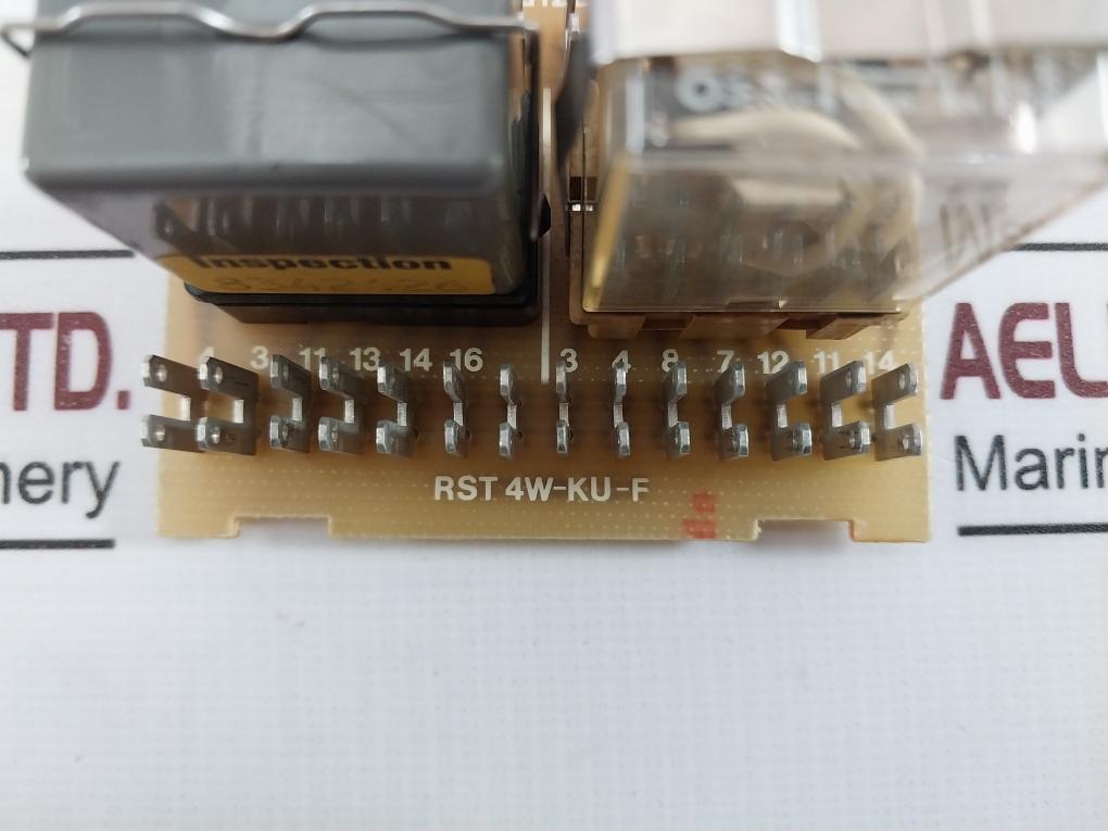 Lutze Rst 4W-ku-f Relay Pcb Module My4 0.5S-1Min 24Vdc 5A 240Vac 28Vdc Za 24/1M