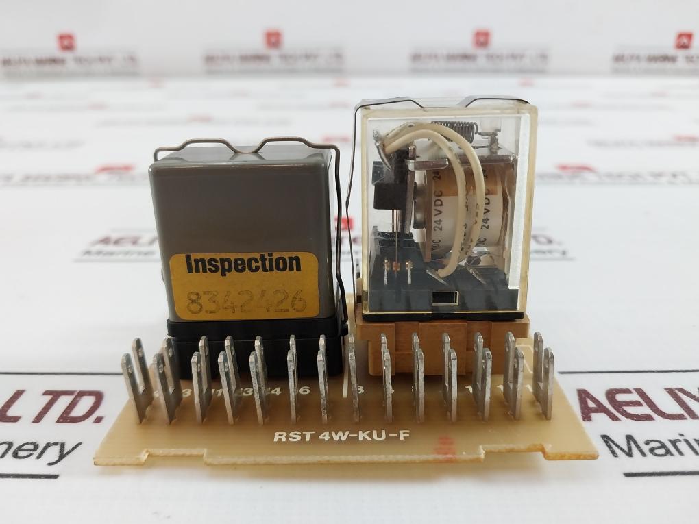 Lutze Rst 4W-ku-f Relay Pcb Module My4 0.5S-1Min 24Vdc 5A 240Vac 28Vdc Za 24/1M