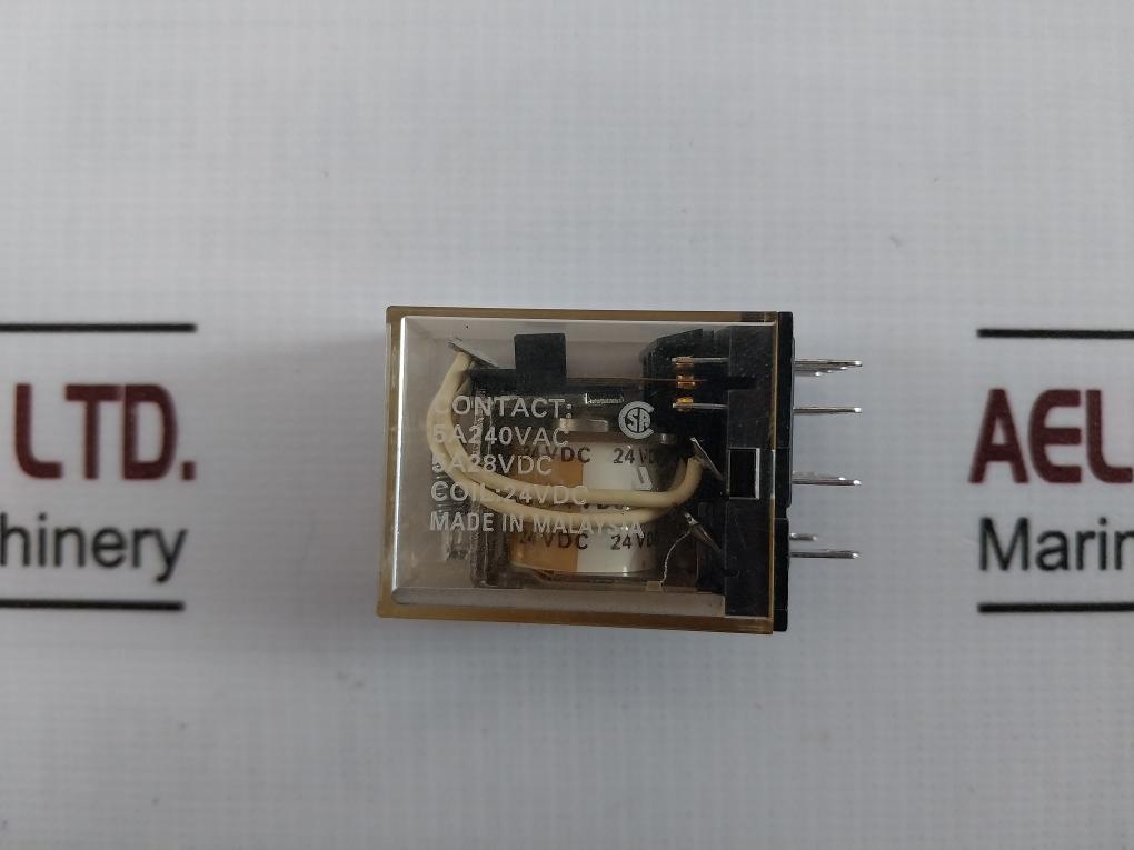 Lutze Rst 4W-ku-f Relay Pcb Module My4 0.5S-1Min 24Vdc 5A 240Vac 28Vdc Za 24/1M