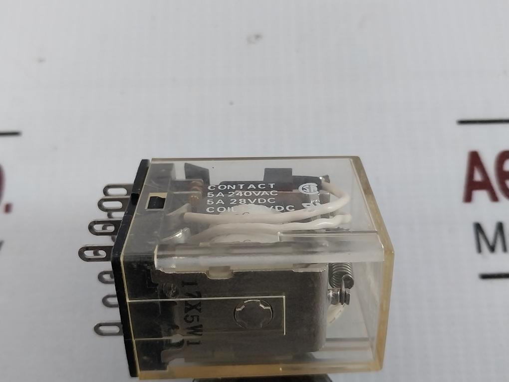 Lutze Rst 4W-u-f My4 Relay Printed Circuit Board Module 24Vdc 17X5W1