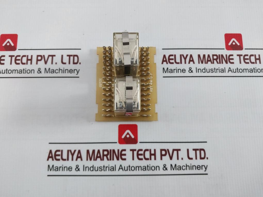 Lutze Rst 4W-u-f My4 Relay Printed Circuit Board Module 24Vdc 17X5W1