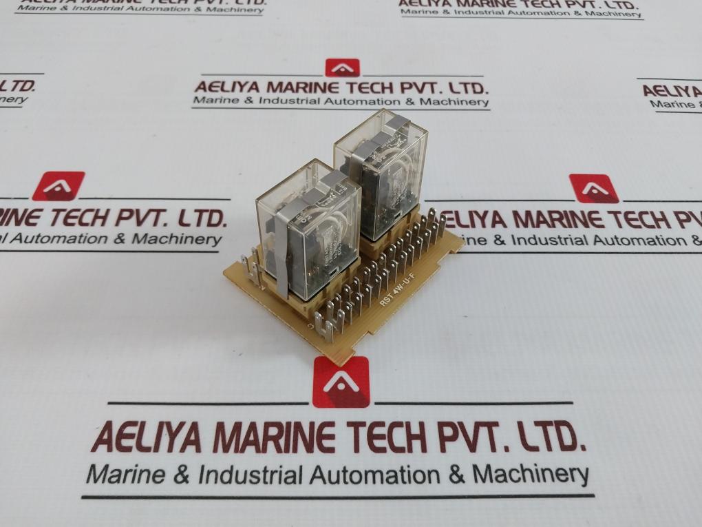 Lutze Rst 4W-u-f My4 Relay Printed Circuit Board Module 24Vdc 17X5W1