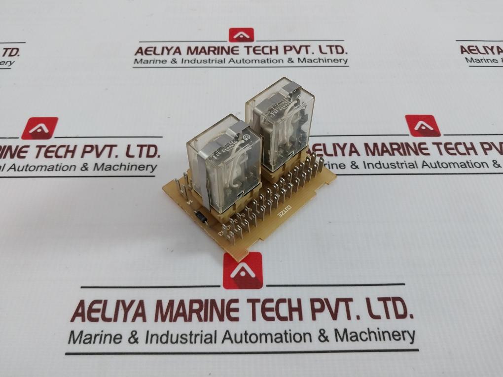 Lutze Rst 4W-u-f My4 Relay Printed Circuit Board Module 24Vdc 17X5W1