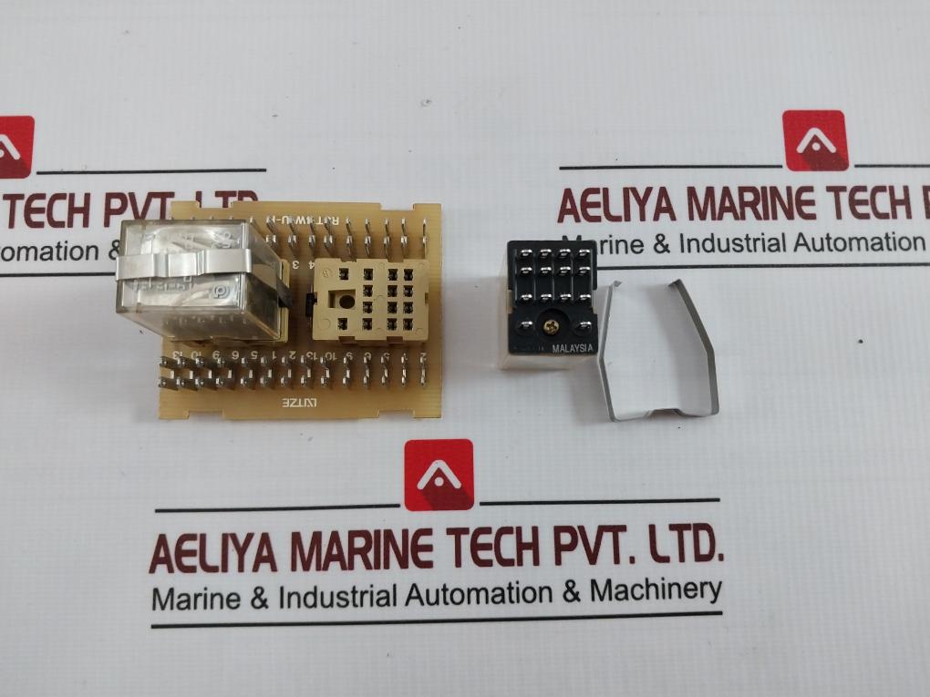 Lutze Rst 4W-u-f My4 Relay Printed Circuit Board Module 24Vdc 17X5W1