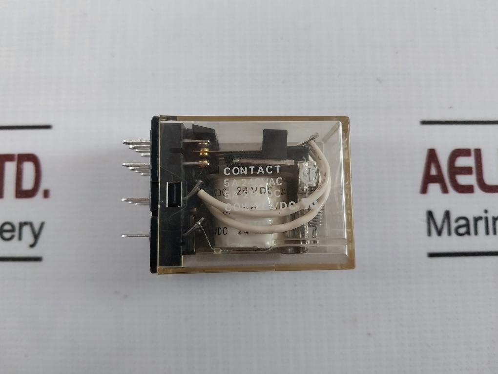 Lutze Rst 4W-u-f Relay Printed Circuit Board Module My4 5A 240Vac 28Vdc 24Vdc